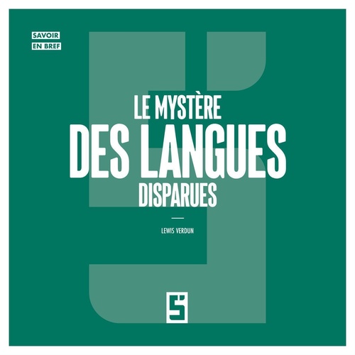 Couverture ebook de Le mystère des langues disparues, de Léwis Verdun