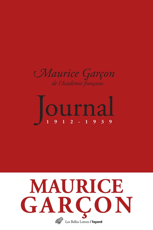 Couverture ebook de Journal (1912-1939), de Maurice Garçon