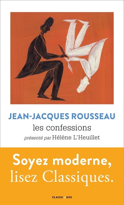 ebook cover of Les Confessions, by Jean-Jacques Rousseau