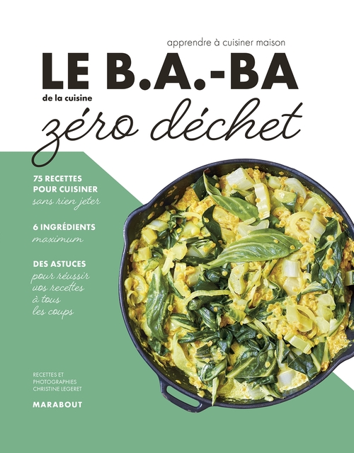 ebook cover of Le B.A-BA de la cuisine Zéro déchet, by Christine Legeret