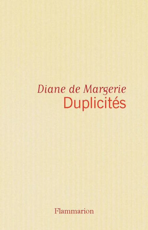 Couverture ebook de Duplicités, de Diane de Margerie