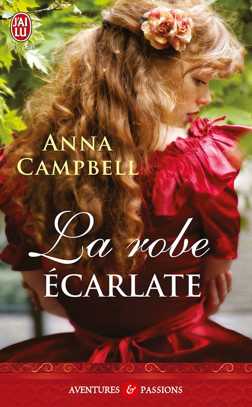 Couverture ebook de La robe écarlate, de Anna Campbell