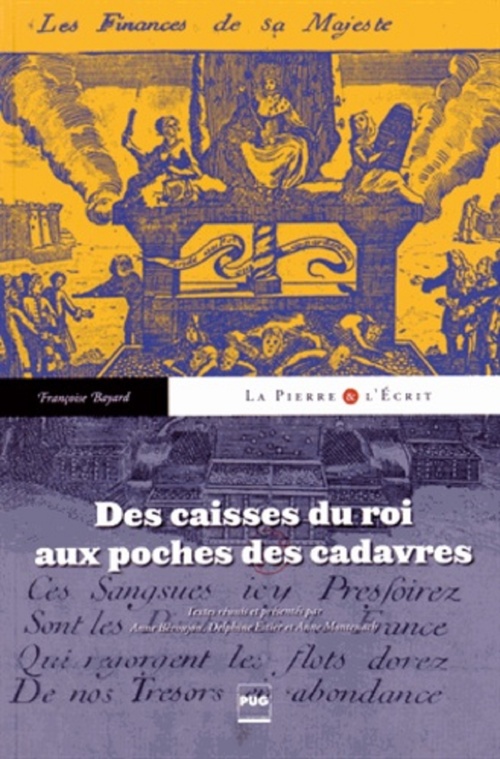 ebook cover of Des caisses du roi aux poches des cadavres, by Françoise Bayard