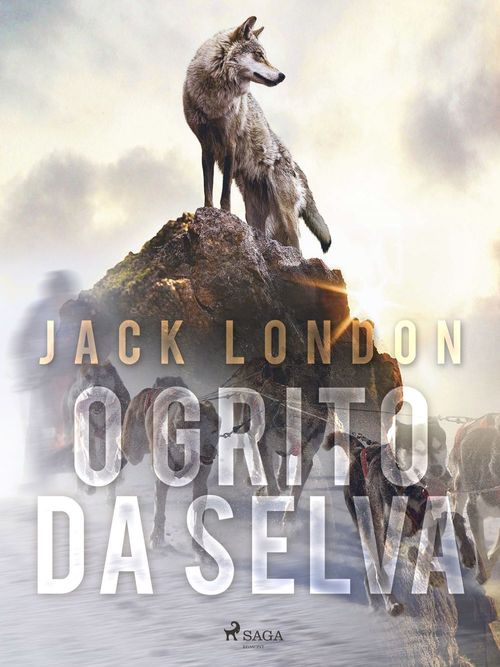 ebook cover of O grito da selva, by Jack London