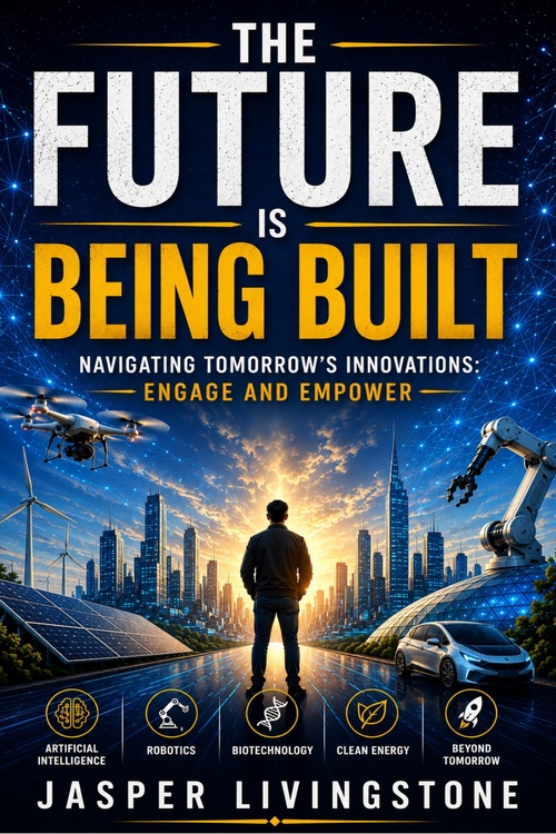 ebook cover of The Future Is Being Built, by Jasper Livingstone
