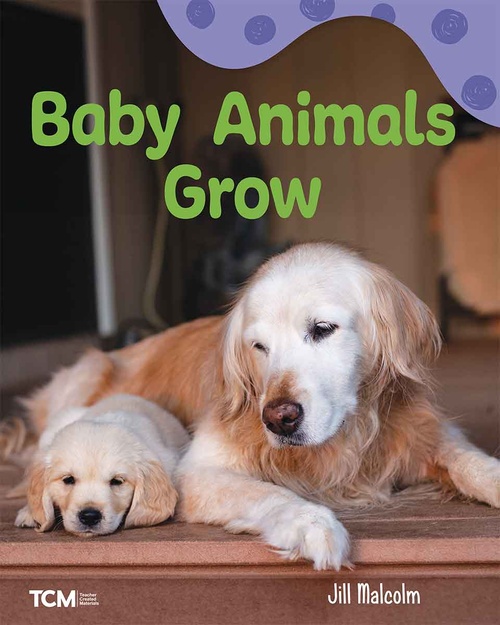 Couverture ebook de Baby Animals Grow, de Jill Malcolm