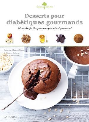 ebook cover of Desserts pour diabétiques gourmands, by Catherine Conan