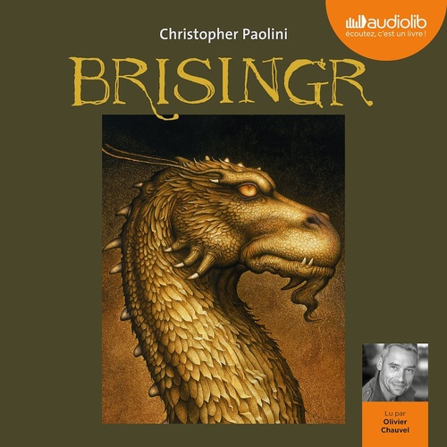 Couverture audiobook de Eragon 3 - Brisingr, de Christopher Paolini
