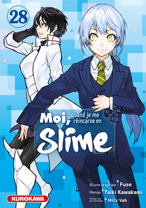 Couverture ebook de Moi, quand je me réincarne en Slime - Tome 28, de Fuse, Taiki Kawakami, Mitz Vah