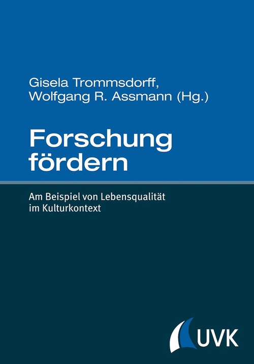 Couverture ebook de Forschung fördern, de Gisela Trommsdorff, Wolfgang R. Assmann