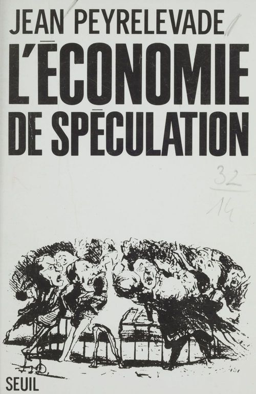 Couverture ebook de L'Économie de spéculation, de Peyrelevade Jean