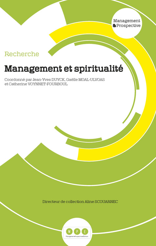 ebook cover of Management et spiritualité, by Jean-yves Duyck