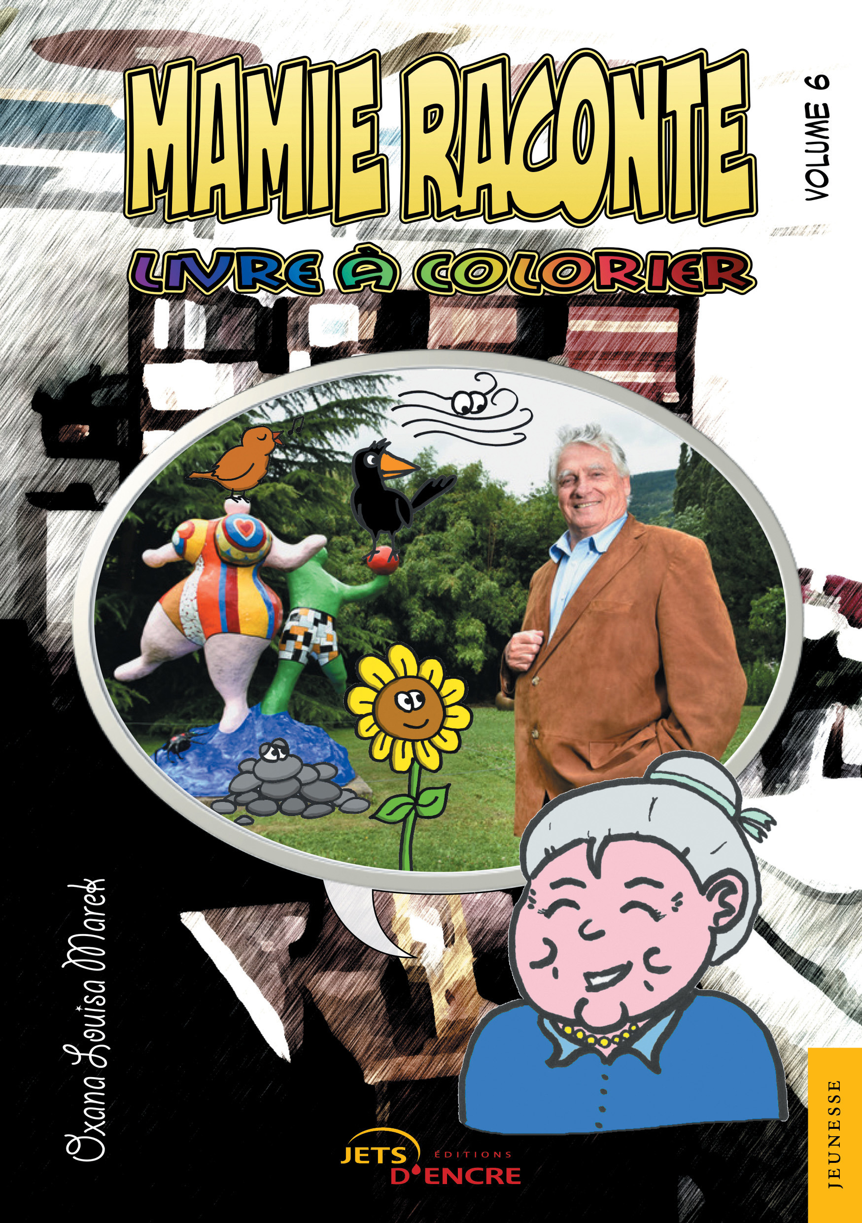 Couverture ebook de Mamie raconte, volume 6, de Oxana louisa Marek