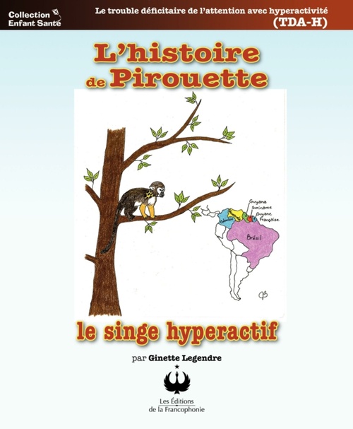 Couverture ebook de L'histoire de Pirouette, de Ginette Legendre