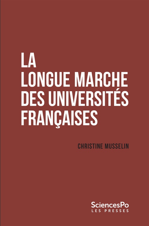 Couverture ebook de La longue marche des universités françaises, de Christine Musselin