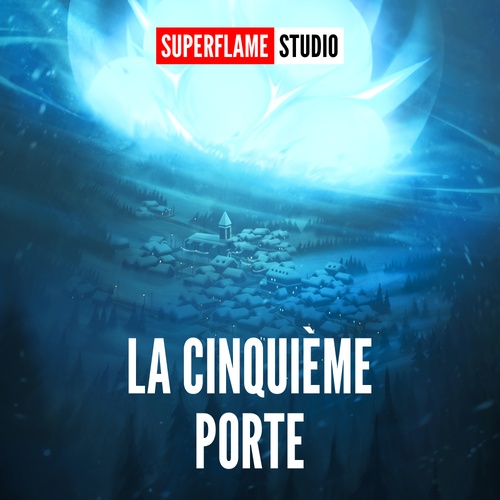 Couverture audiobook de La Cinquième Porte, de Superflame