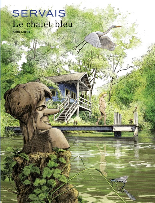 ebook cover of Le chalet bleu, by Jean-Claude Servais
