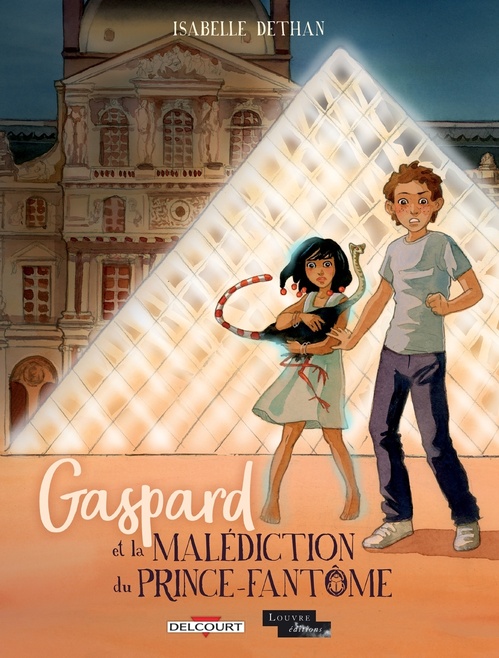 Couverture ebook de Gaspard et la malédiction du Prince-Fantôme, de Isabelle Dethan