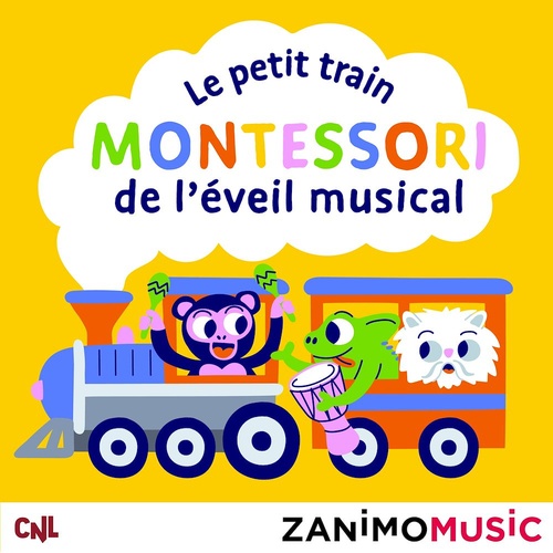 Couverture audiobook de Le petit train Montessori de l'éveil musical, de Isabelle Palombi