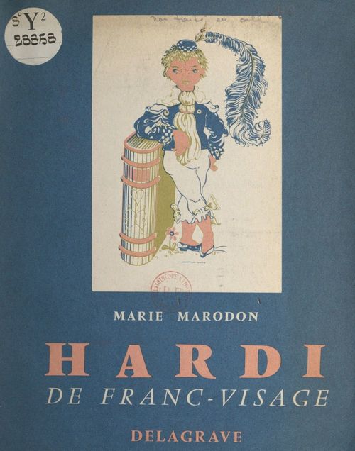 Couverture ebook de Le gentil chevalier Hardi de Franc-Visage, de Marie Marodon