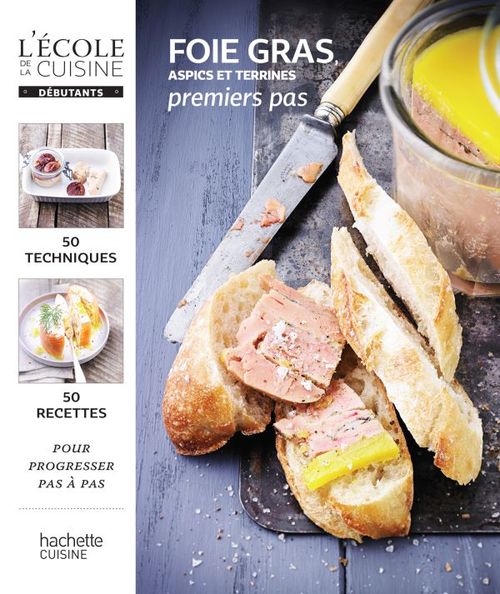 Couverture ebook de Foie gras, aspics et terrines, de Mélanie Martin