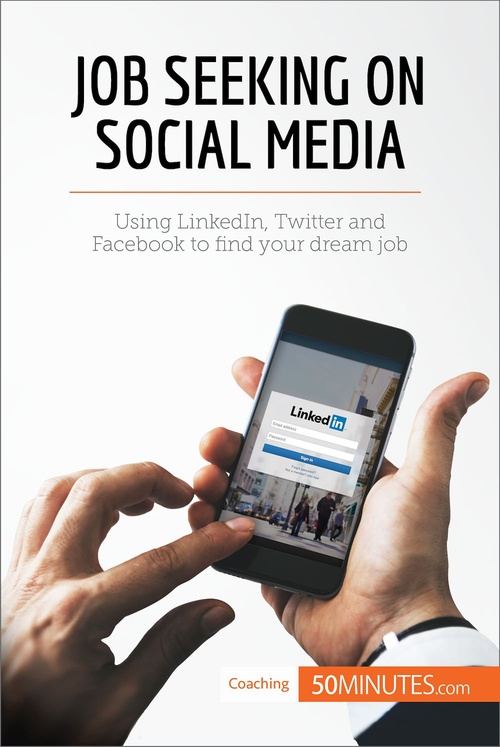 Couverture ebook de Job Seeking on Social Media, de 50minutes