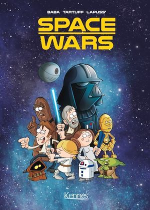 ebook cover of Space Wars - Chapitre 2, by Lapuss', Tartuff, Baba