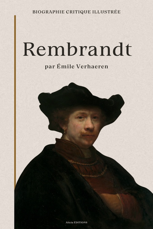Couverture ebook de Rembrandt, de Emile Verhaeren
