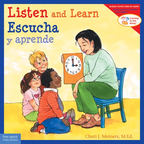 Couverture ebook de Listen and Learn / Escucha y aprende, de Cheri J. Meiners