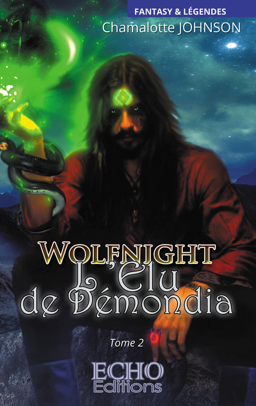 Couverture ebook de Wolfnight - L´élu de Démondia, de Chamalotte Johnson