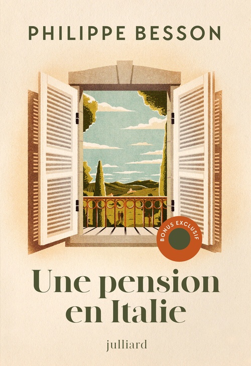 Couverture ebook de Une pension en Italie, de Philippe Besson