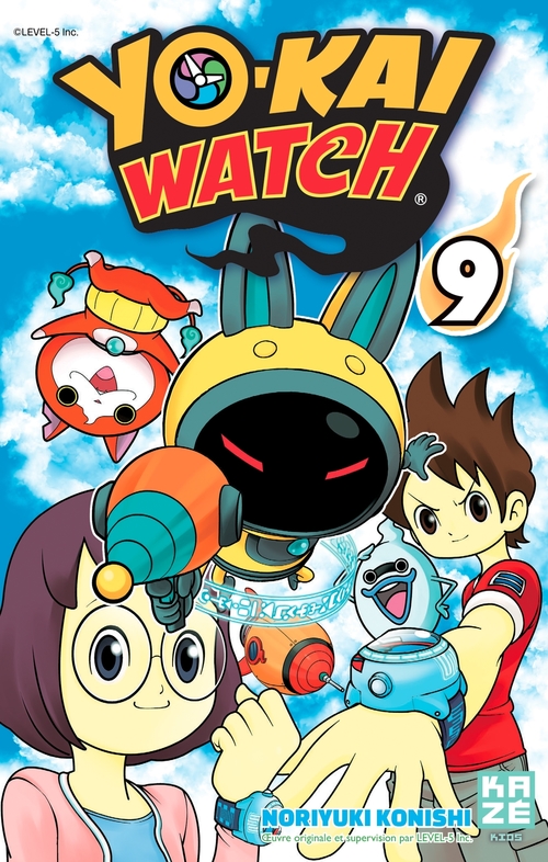 Couverture ebook de Yo-Kai Watch T09, de Noriyuki Konishi