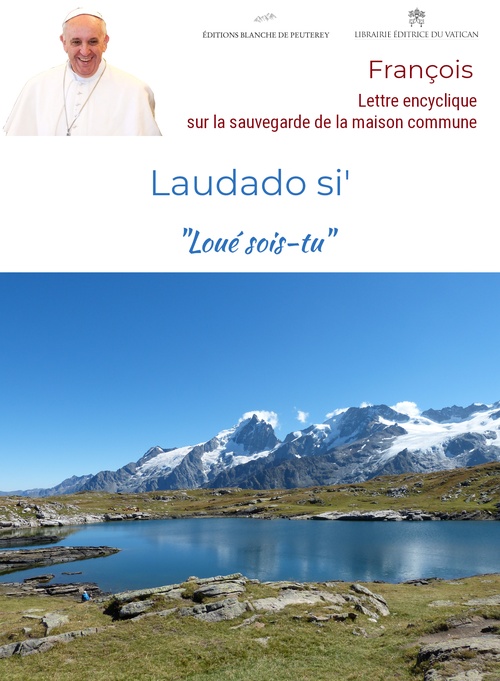 ebook cover of Loué sois-tu, by Pape François