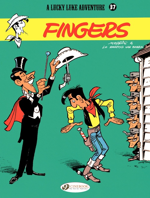 ebook cover of Lucky Luke - Volume 37 - fingers, by Lo Hartog Van Banda, René Goscinny, Morris