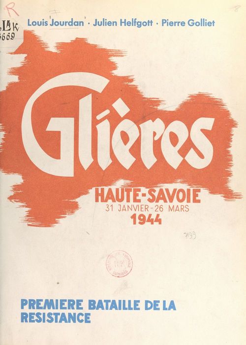 ebook cover of Haute-Savoie, 31 janvier-26 mars 1944, by Julien Helfgott, Louis Jourdan, Pierre Golliet