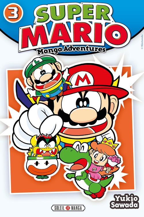 Couverture ebook de Super Mario Manga Adventures T03, de Yukio Sawada