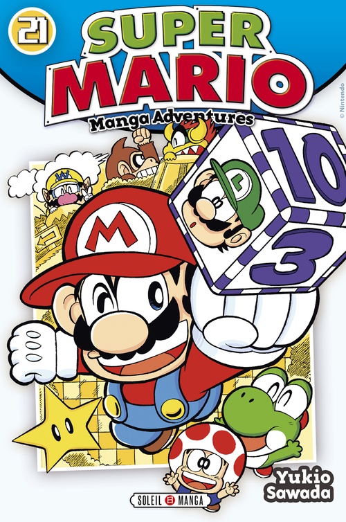 ebook cover of Super Mario Manga Adventures T21, by Yukio Sawada, Studio Charon