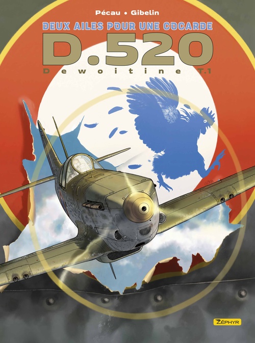 ebook cover of Deux ailes pour une cocarde - Tome 1 - Dewoitine D.520, by Pécau