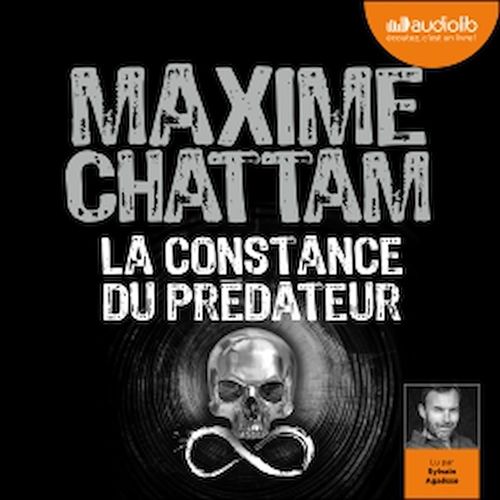 Couverture audiobook de La Constance du prédateur, de Maxime Chattam