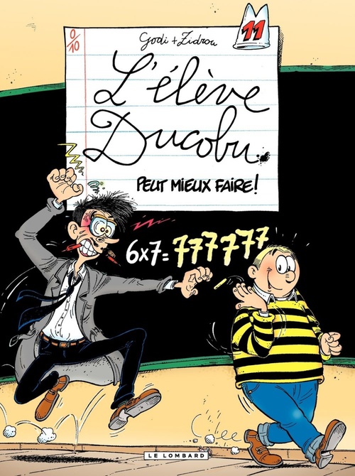 Couverture ebook de L'Elève Ducobu - Tome 11 - Peut mieux Faire !, de Zidrou, Godi