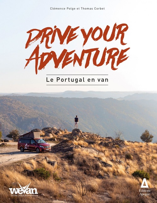 Couverture ebook de Drive your adventure : le Portugal en van, de Clémence Polge, Thomas Corbet