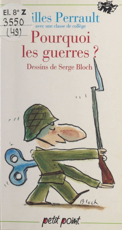 Couverture ebook de Pourquoi les guerres ?, de Gilles Perrault