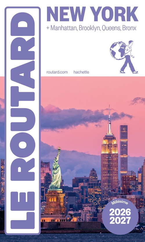 Couverture ebook de Guide du Routard New York 2026/27, de Collectif