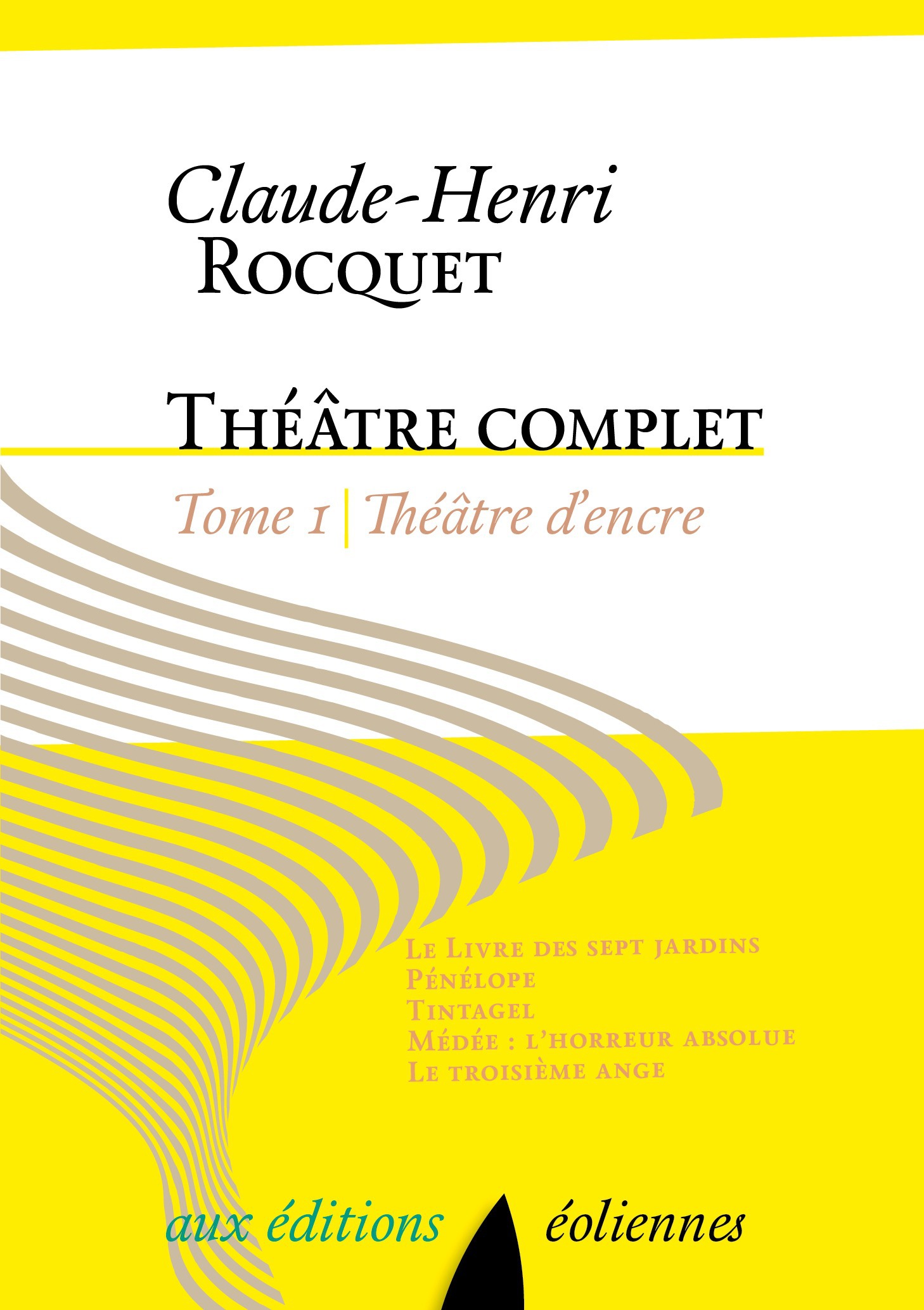 ebook cover of Théâtre complet, by Claude-henri Rocquet
