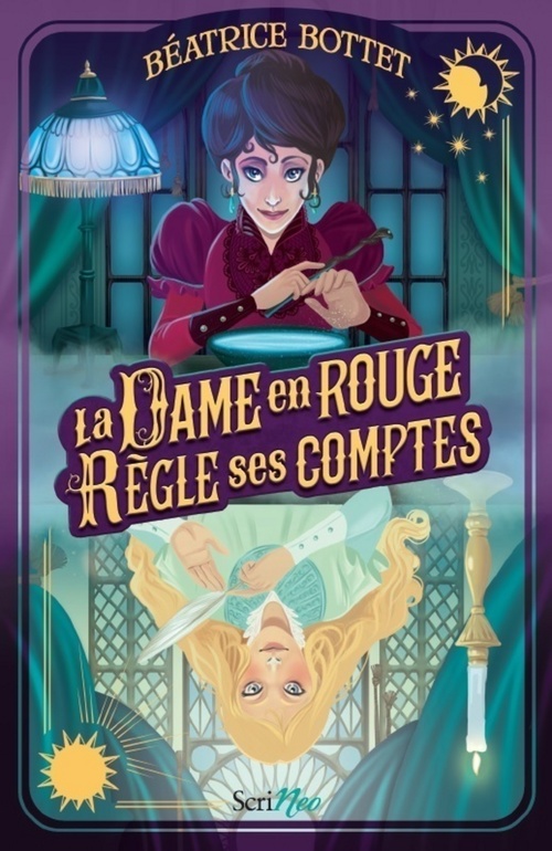 ebook cover of La dame en rouge règle ses comptes, by Béatrice Bottet