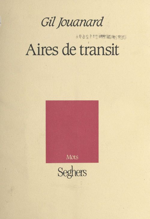 ebook cover of Aires de transit, by Gil Jouanard