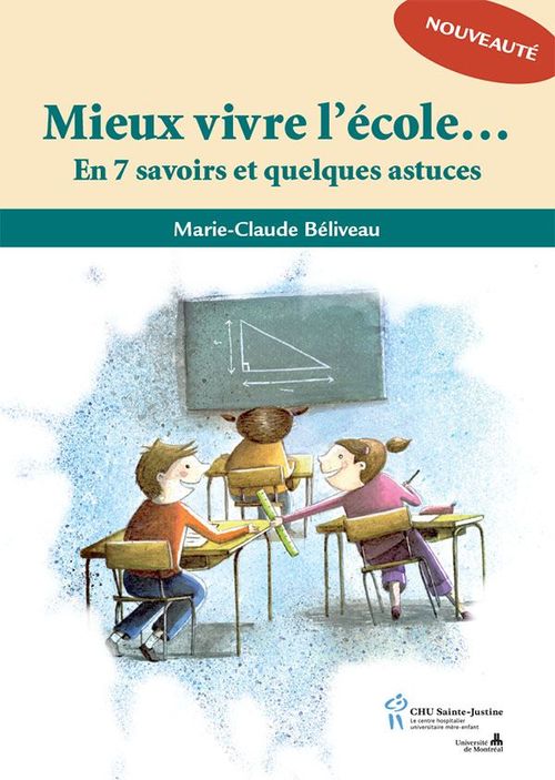 Couverture ebook de Mieux vivre l'école, de Marie-claude Béliveau