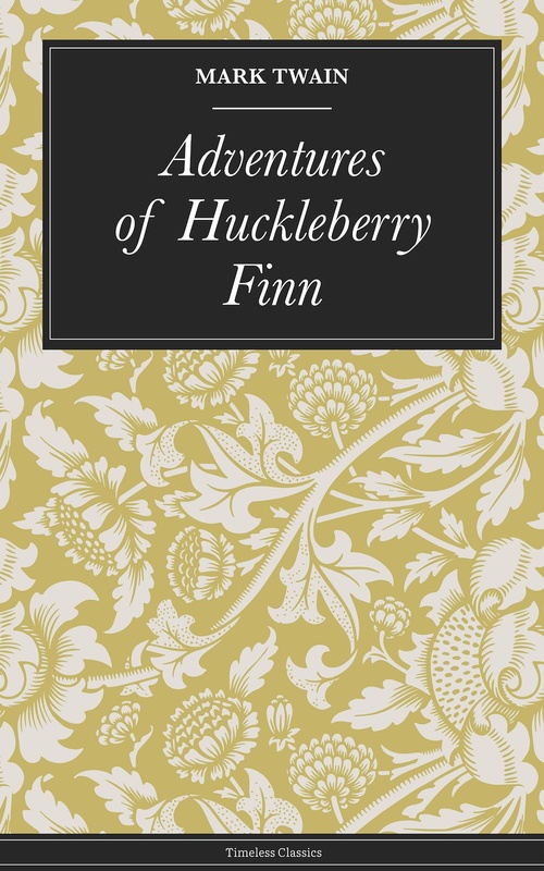Couverture ebook de Adventures of Huckleberry Finn, de Mark Twain