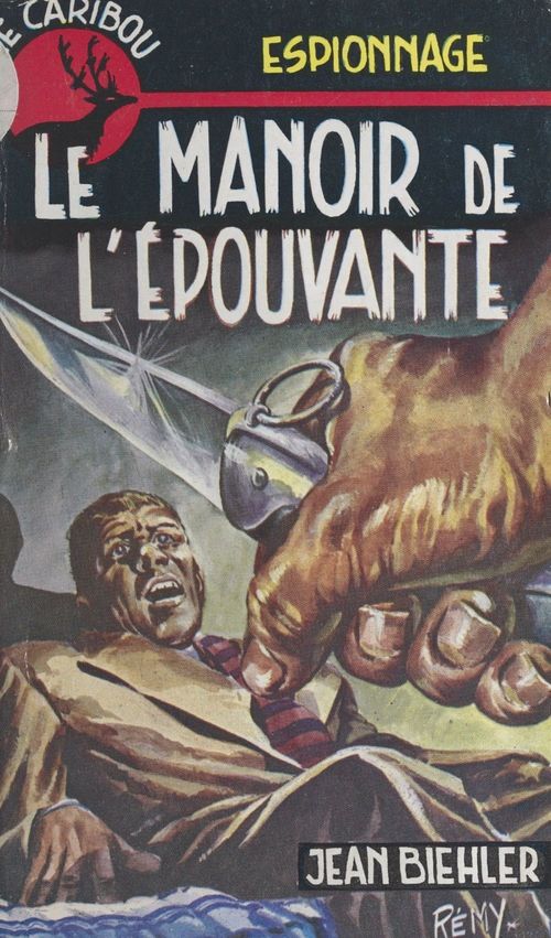 ebook cover of Le manoir de l'épouvante, by Jean Biehler