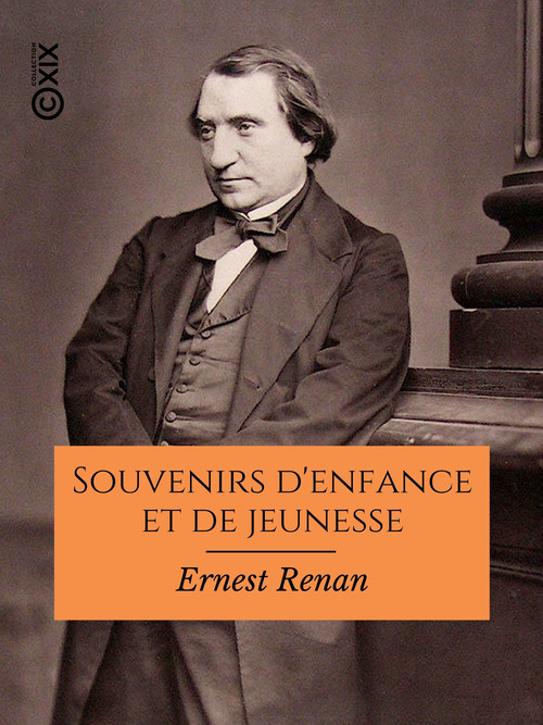 Couverture ebook de Souvenirs d'enfance et de jeunesse, de Ernest Renan